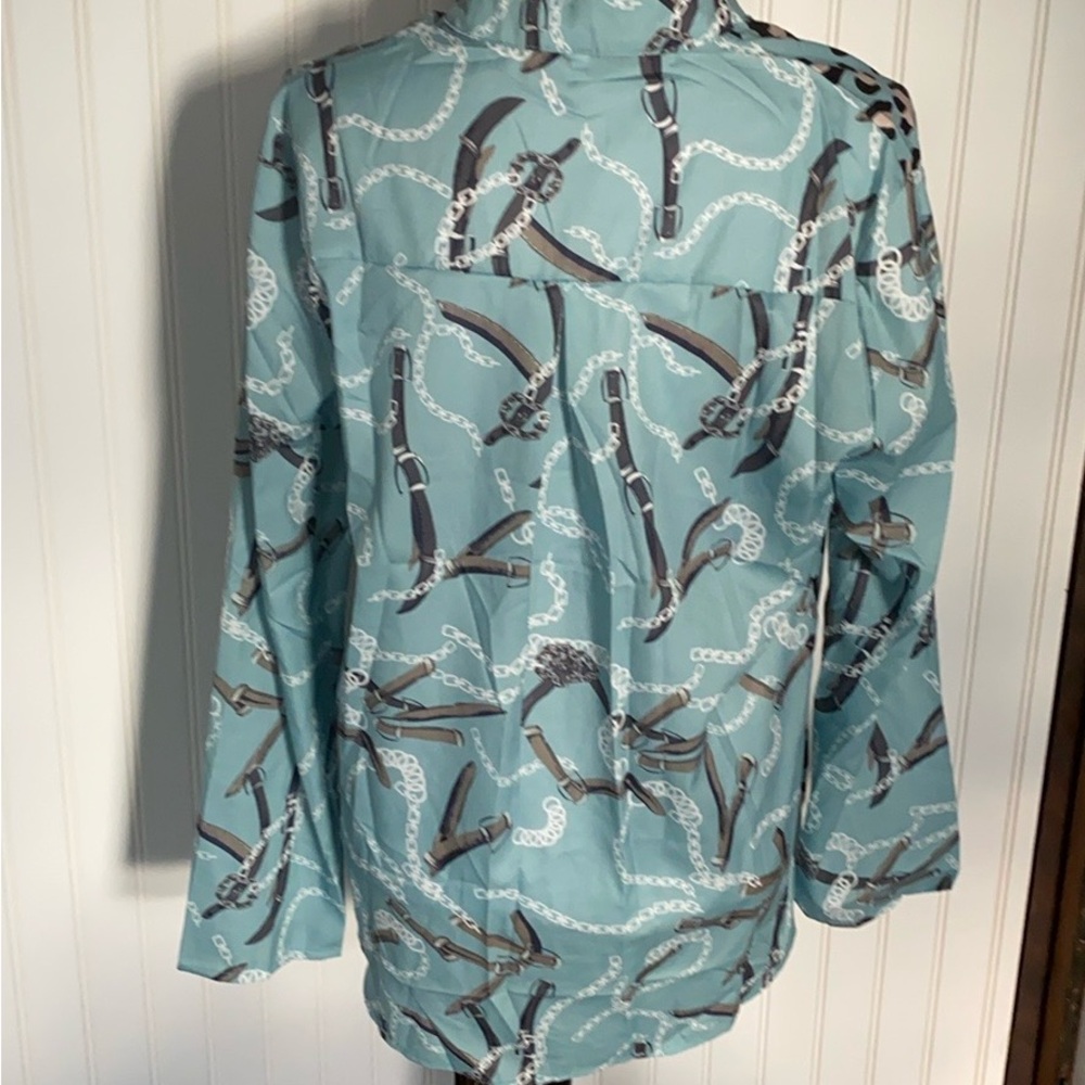 Nwt Assorted Colors And Patterns Button Down Shor… - image 5